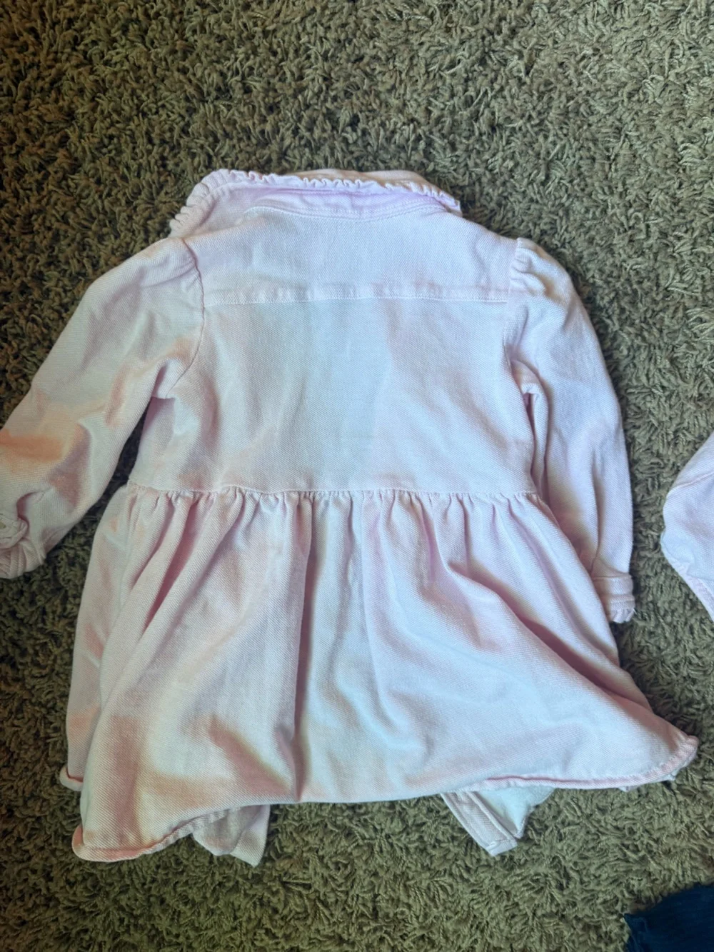 Long sleeve polo dress
